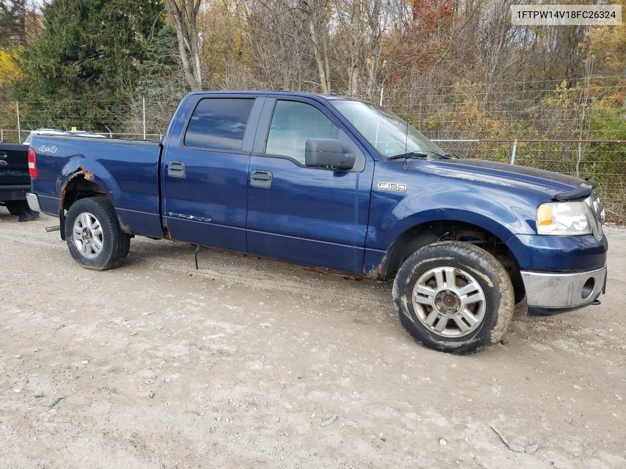 1FTPW14V18FC26324 2008 Ford F150 Supercrew