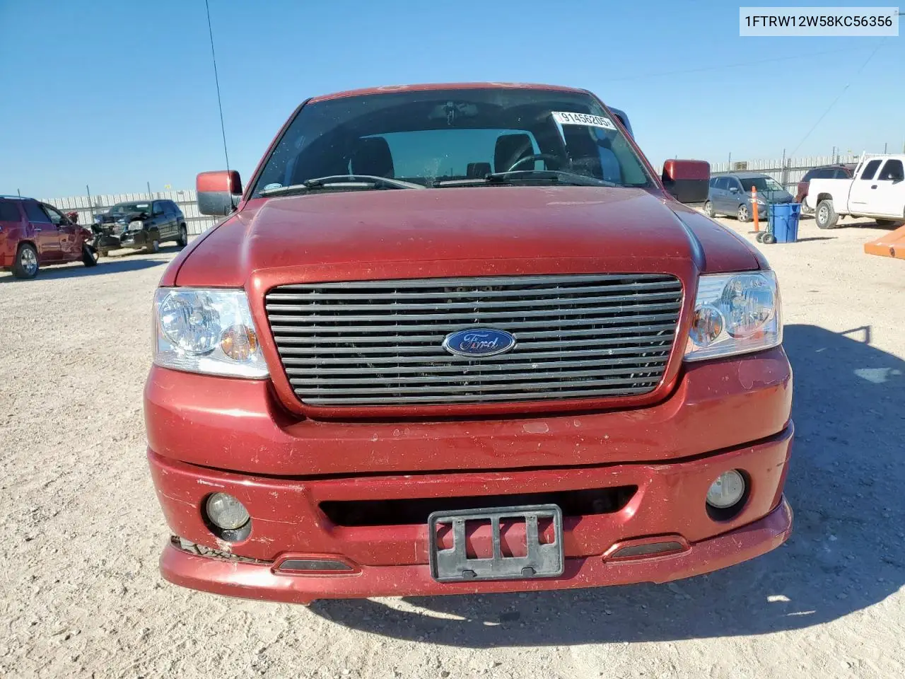 1FTRW12W58KC56356 2008 Ford F150 Supercrew