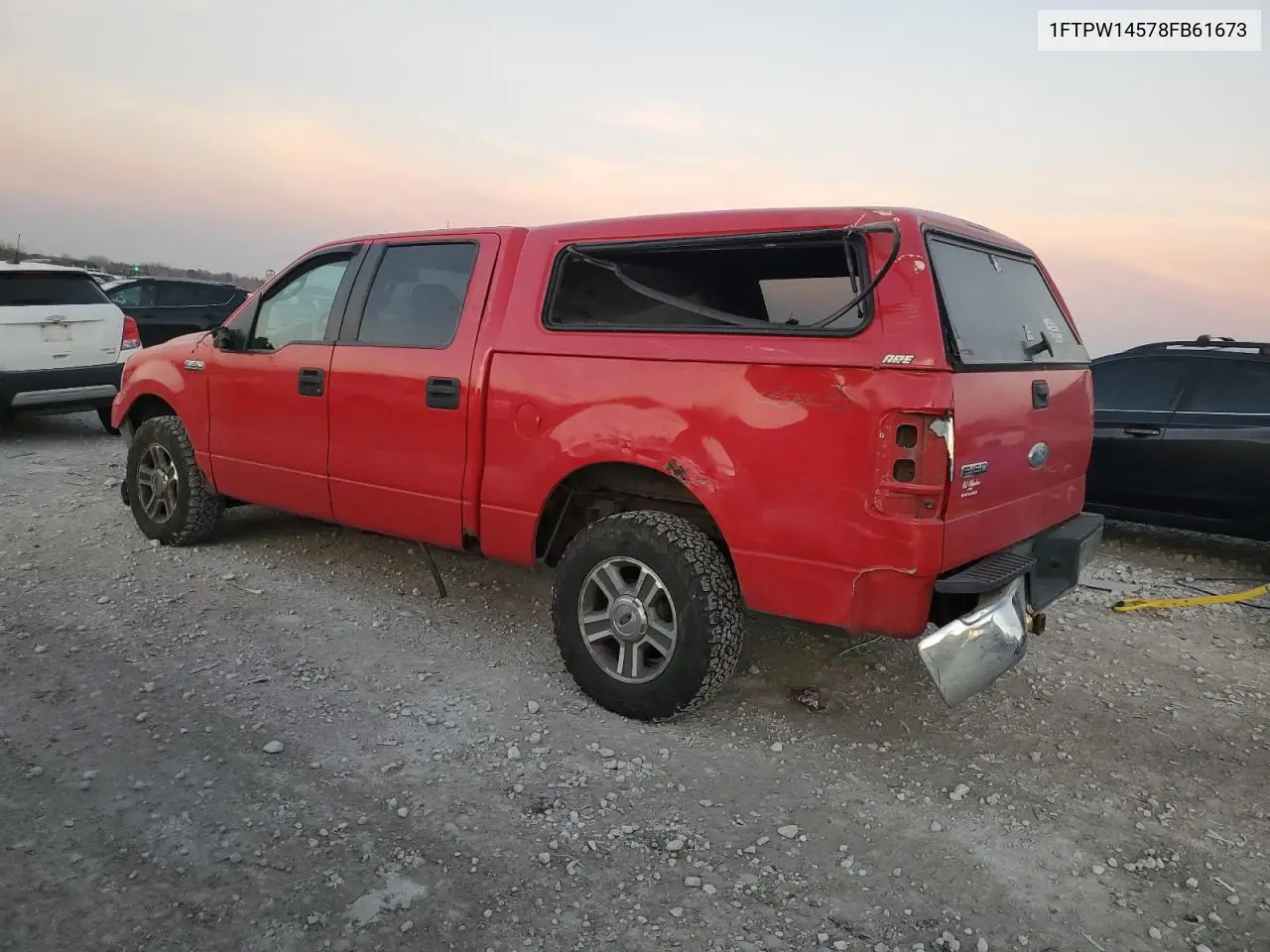 1FTPW14578FB61673 2008 Ford F150 Supercrew