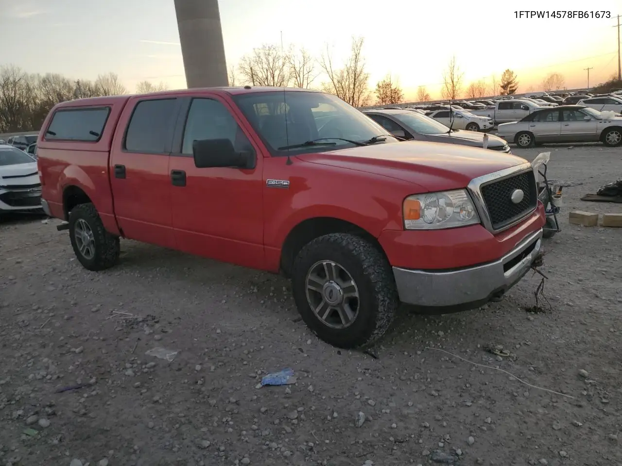 1FTPW14578FB61673 2008 Ford F150 Supercrew
