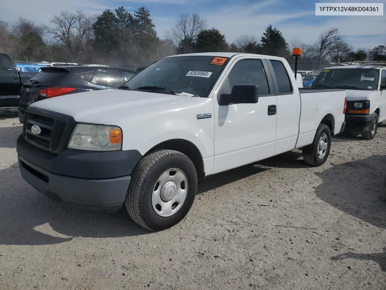 1FTPX12V48KD04361 2008 Ford F150