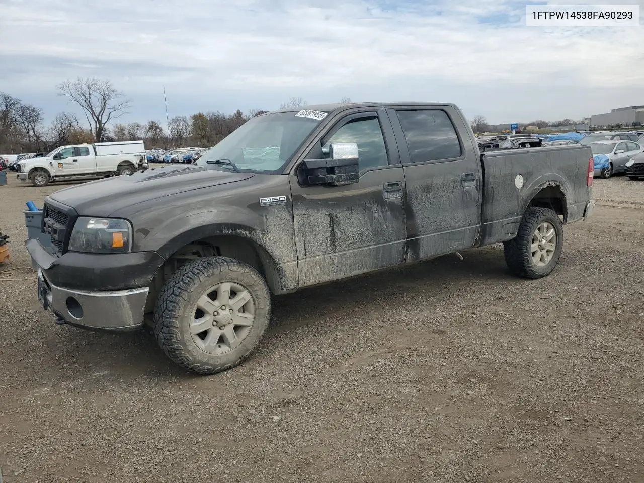 1FTPW14538FA90293 2008 Ford F150 Supercrew