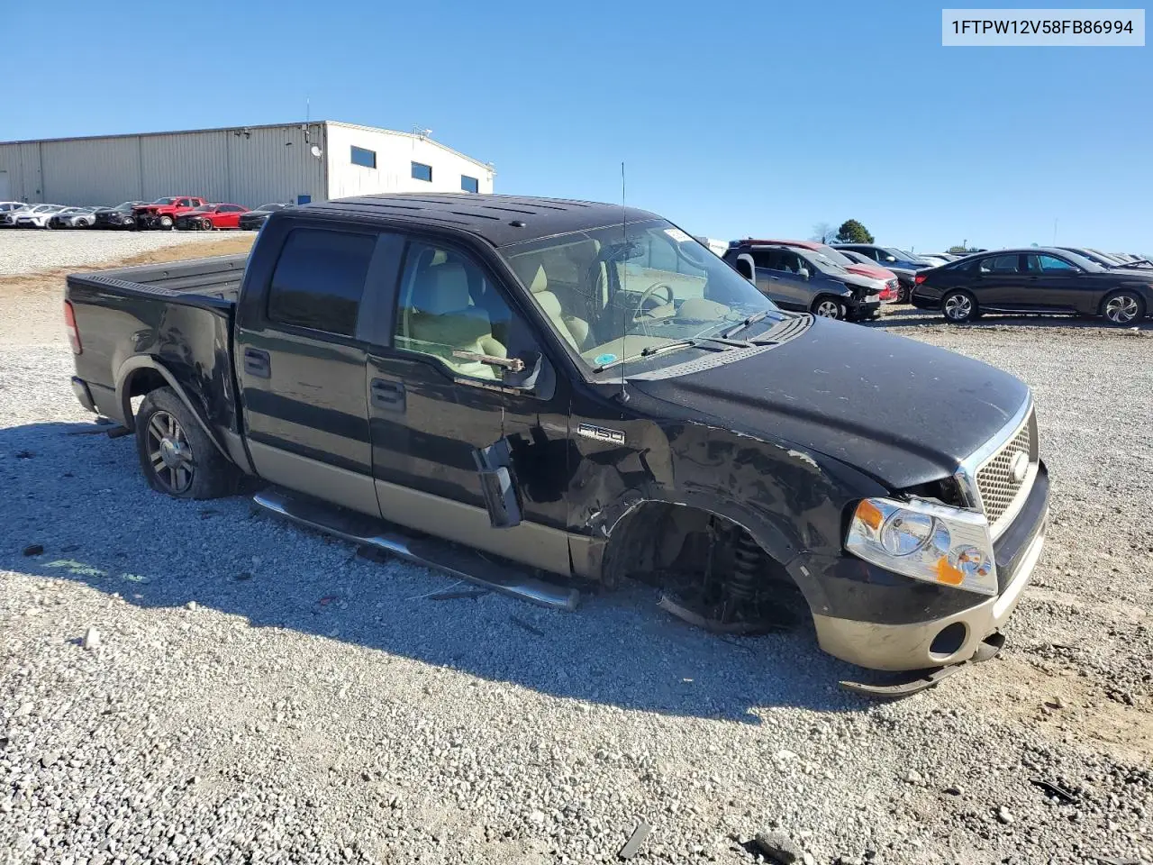 1FTPW12V58FB86994 2008 Ford F150 Supercrew