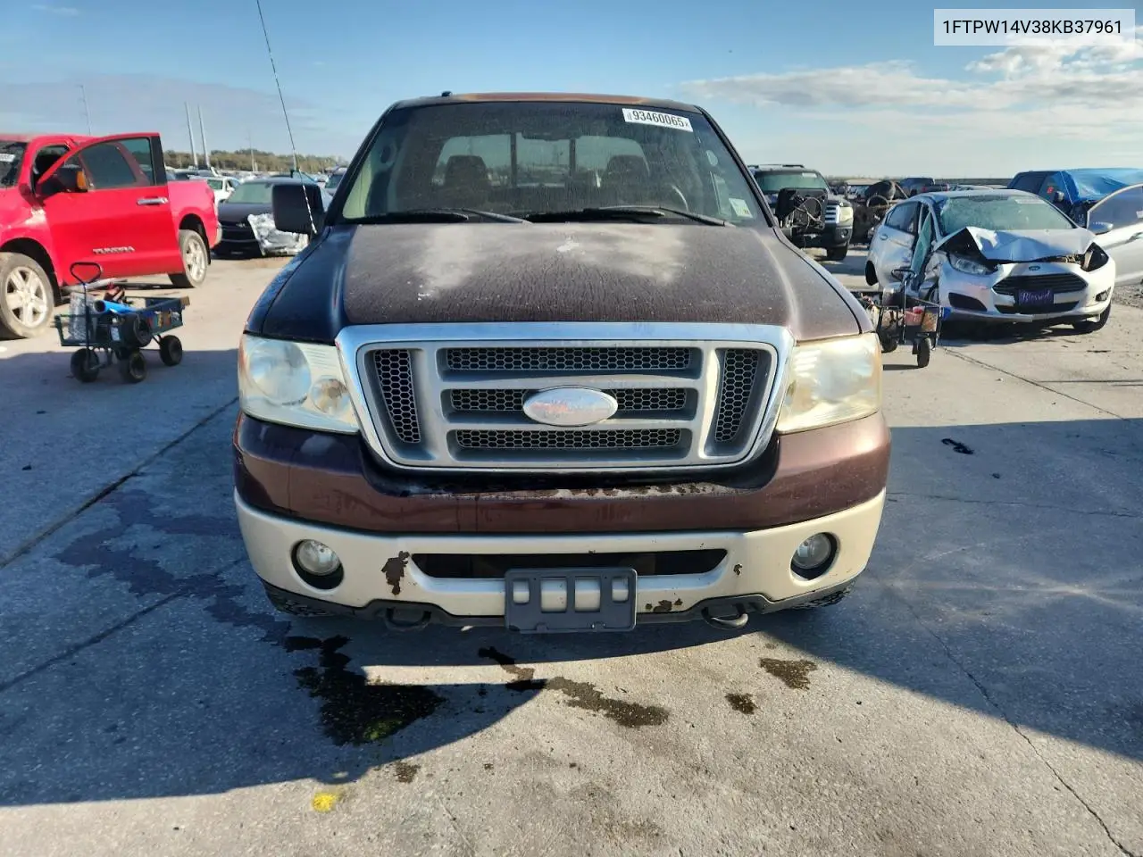 1FTPW14V38KB37961 2008 Ford F150 Supercrew