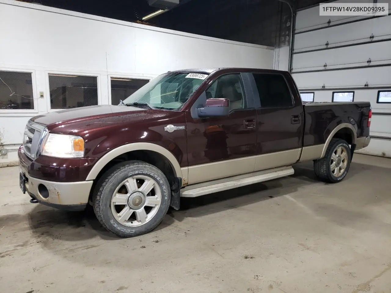 1FTPW14V28KD09395 2008 Ford F150 Supercrew