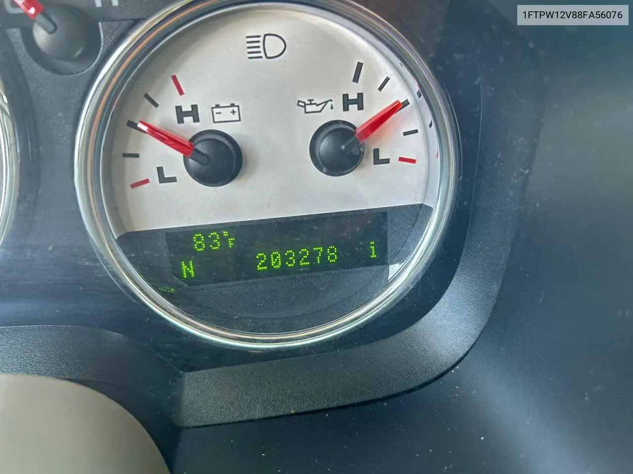 1FTPW12V88FA56076 2008 Ford F150 Supercrew