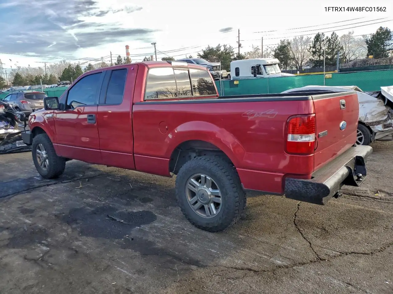 1FTRX14W48FC01562 2008 Ford F150