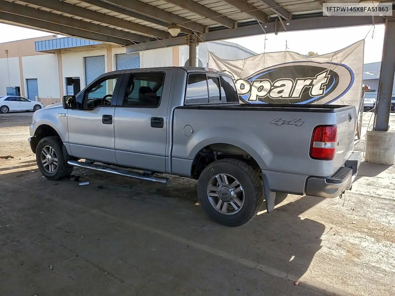 1FTPW145X8FA51863 2008 Ford F150 Supercrew
