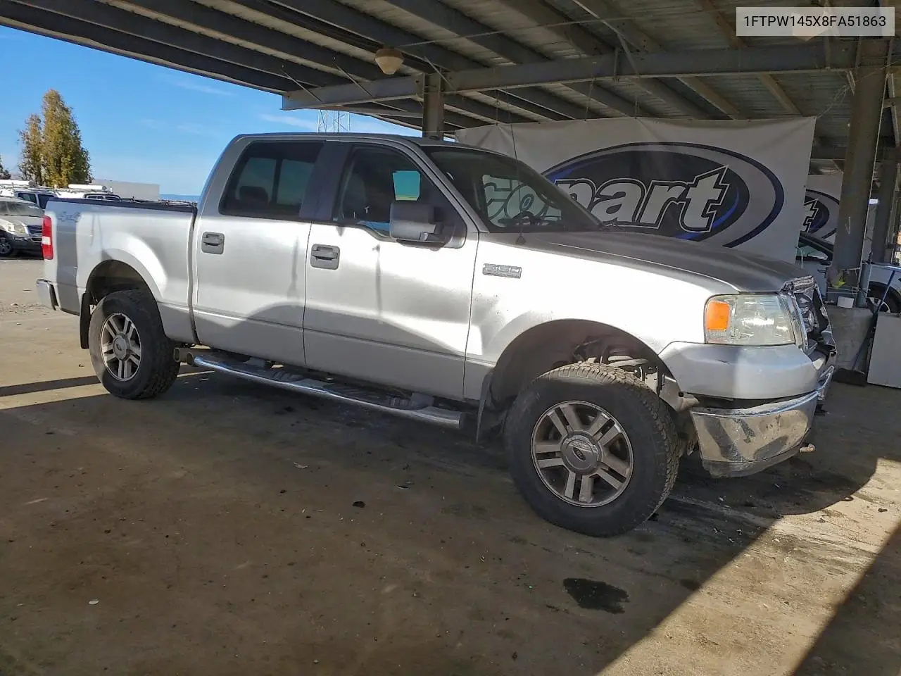1FTPW145X8FA51863 2008 Ford F150 Supercrew