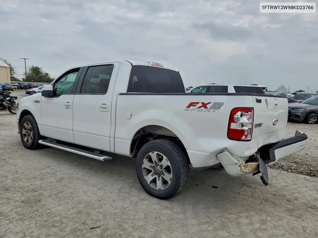 1FTRW12W98KD23766 2008 Ford F150 Supercrew