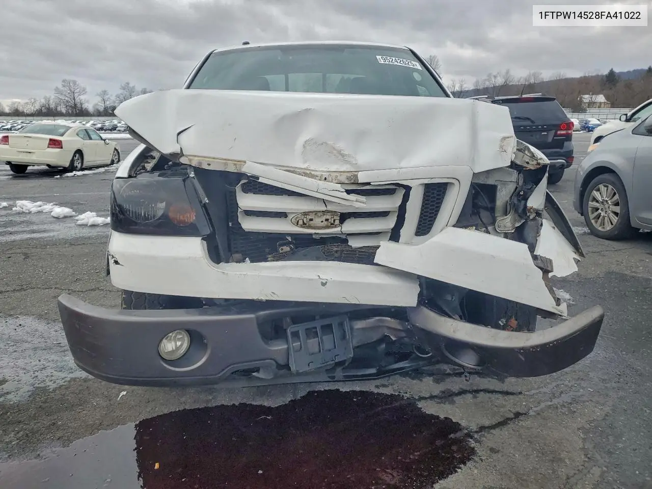 1FTPW14528FA41022 2008 Ford F150 Supercrew