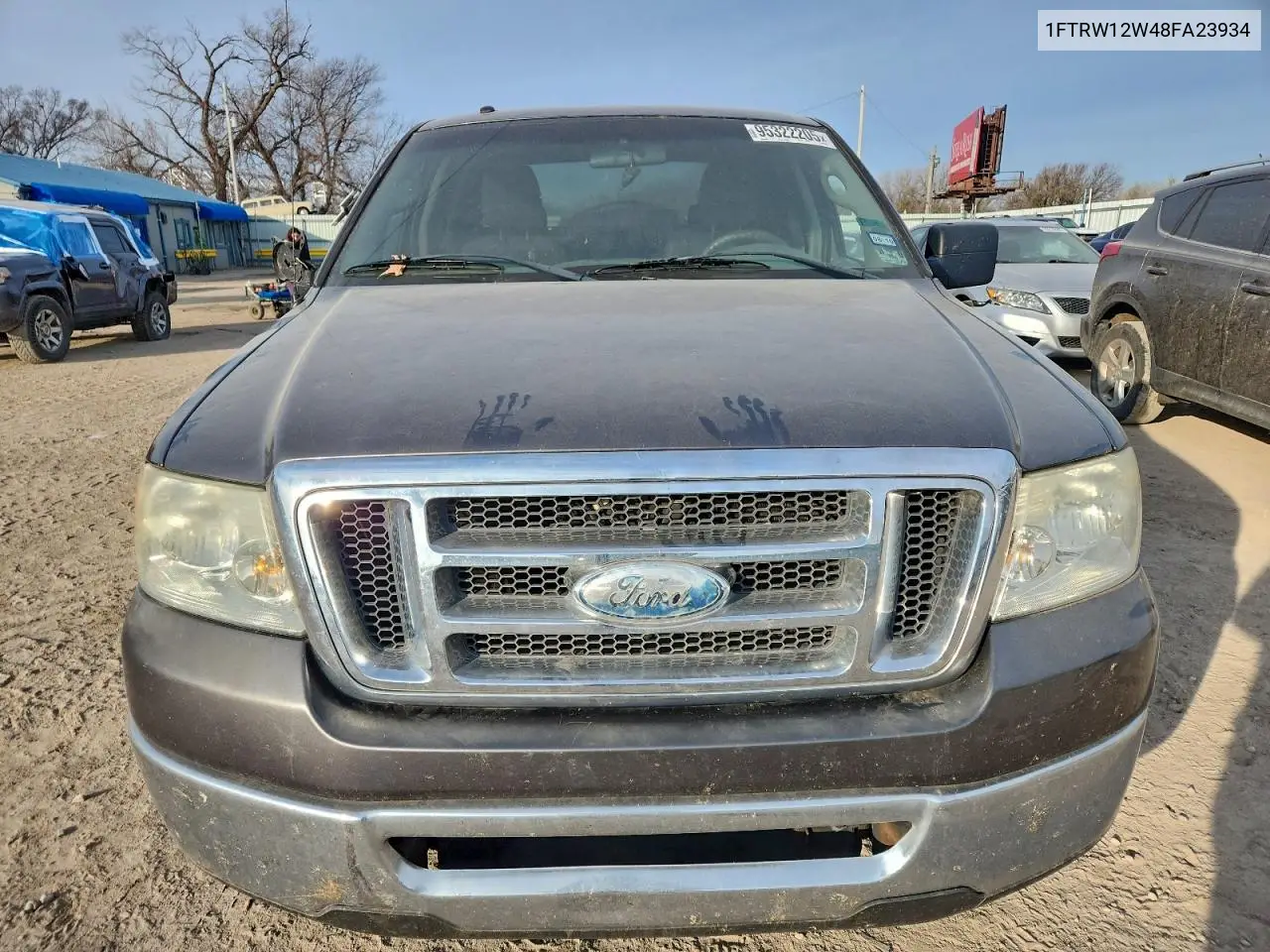 1FTRW12W48FA23934 2008 Ford F150 Supercrew