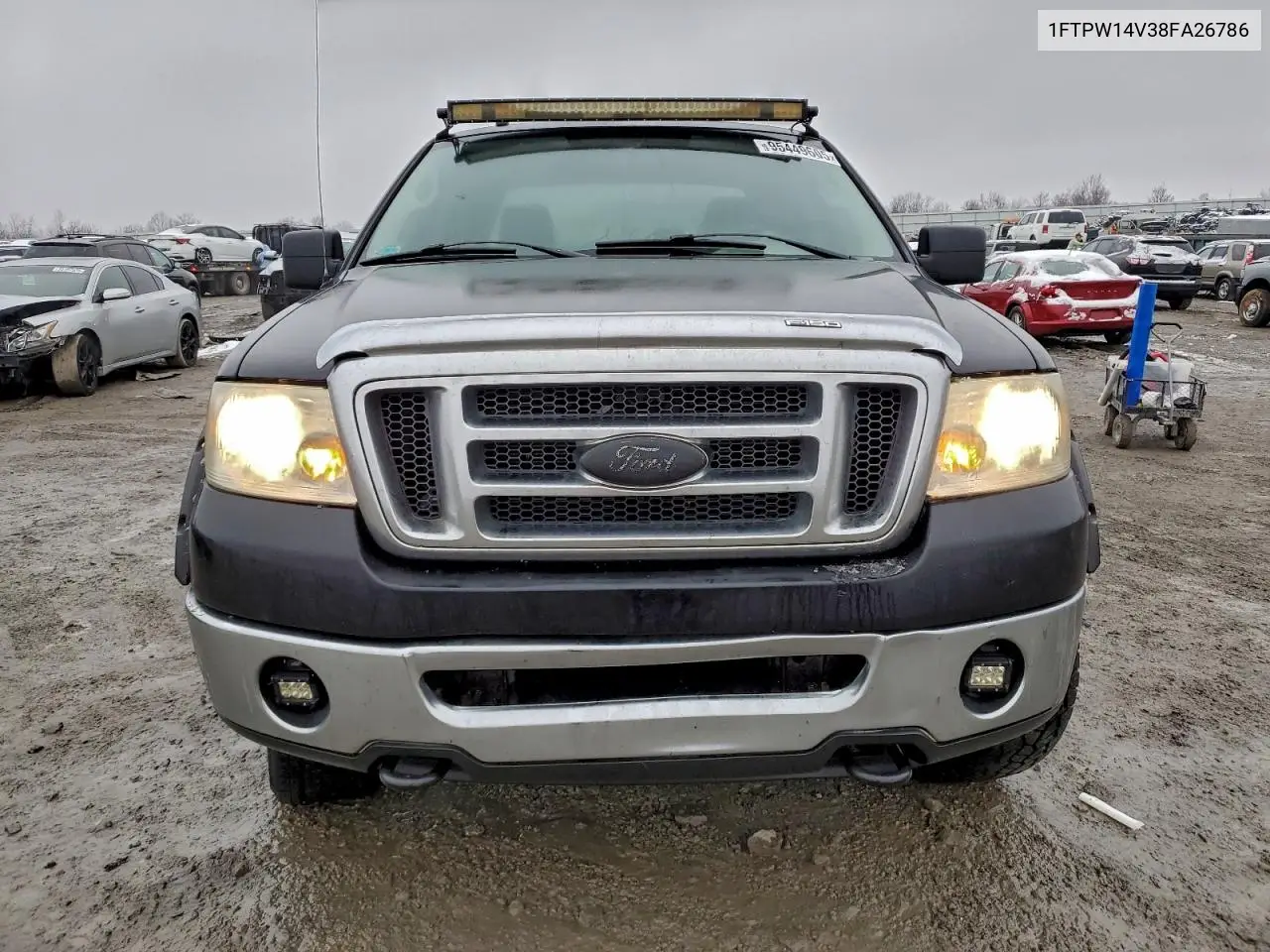 1FTPW14V38FA26786 2008 Ford F150 Supercrew
