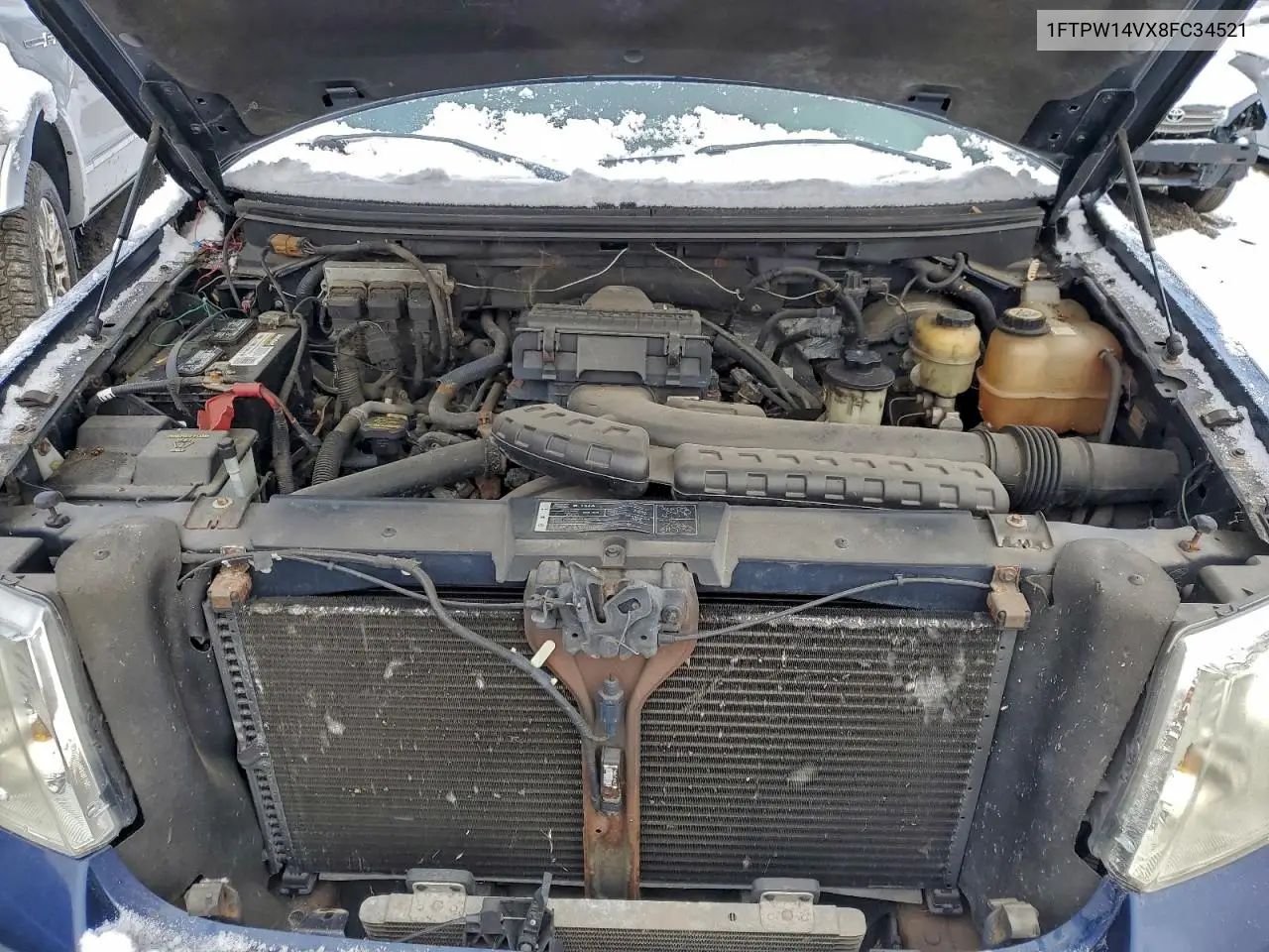 1FTPW14VX8FC34521 2008 Ford F150 Supercrew