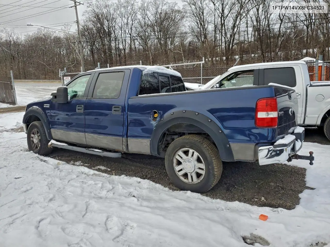 1FTPW14VX8FC34521 2008 Ford F150 Supercrew