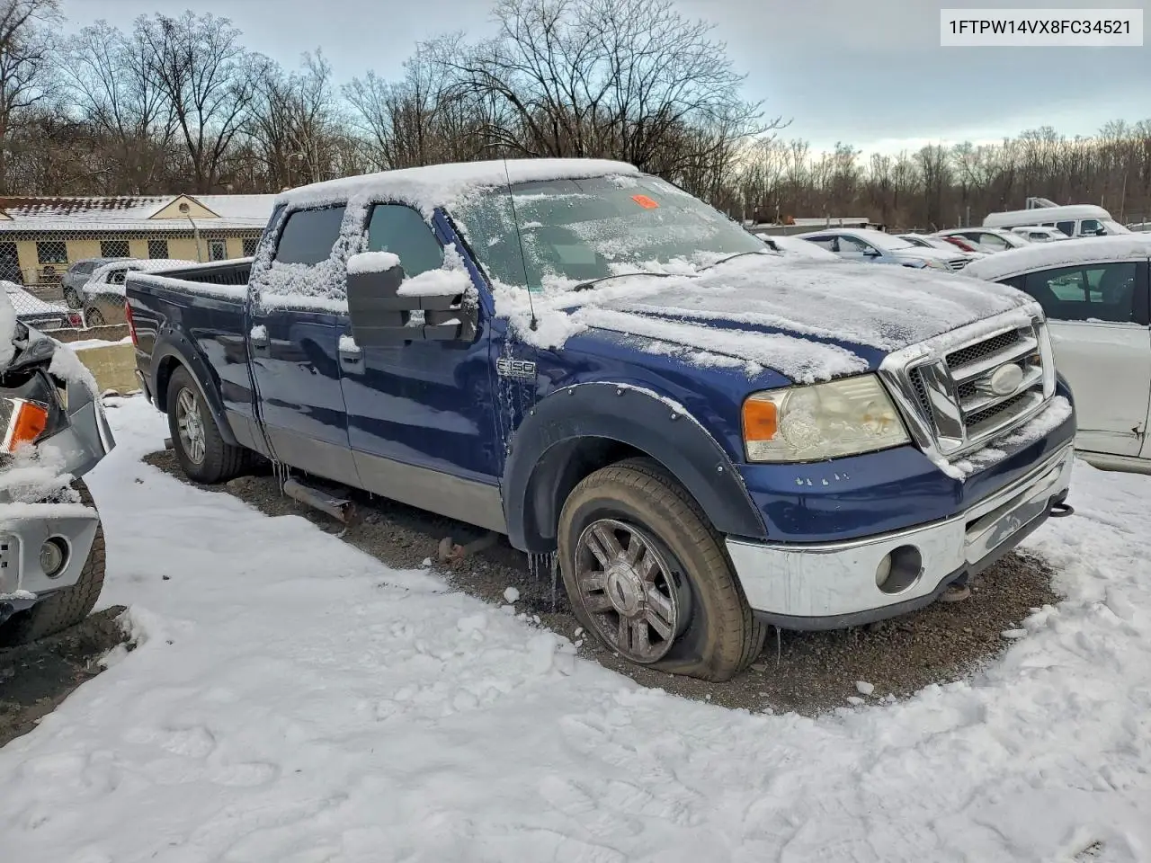 1FTPW14VX8FC34521 2008 Ford F150 Supercrew