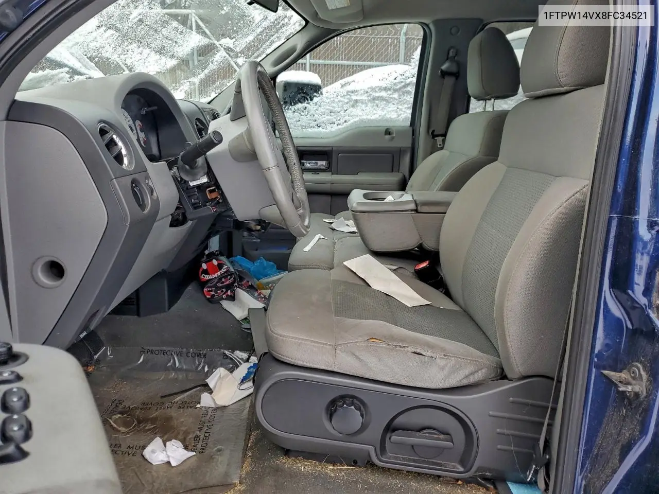 1FTPW14VX8FC34521 2008 Ford F150 Supercrew