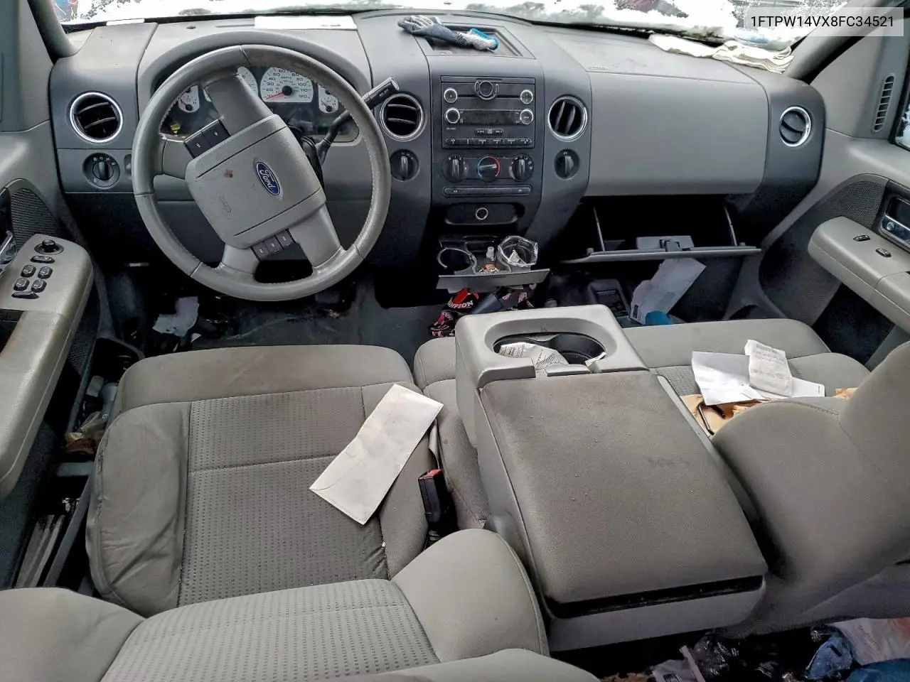 1FTPW14VX8FC34521 2008 Ford F150 Supercrew