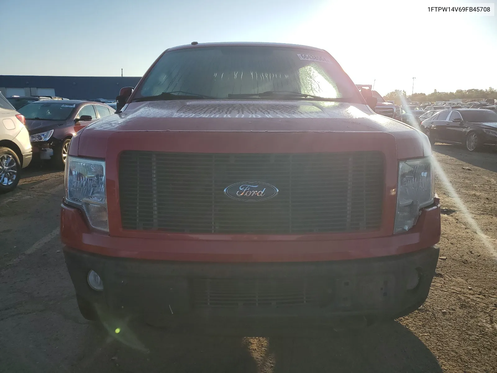 2009 Ford F150 Supercrew VIN: 1FTPW14V69FB45708 Lot: 66438564