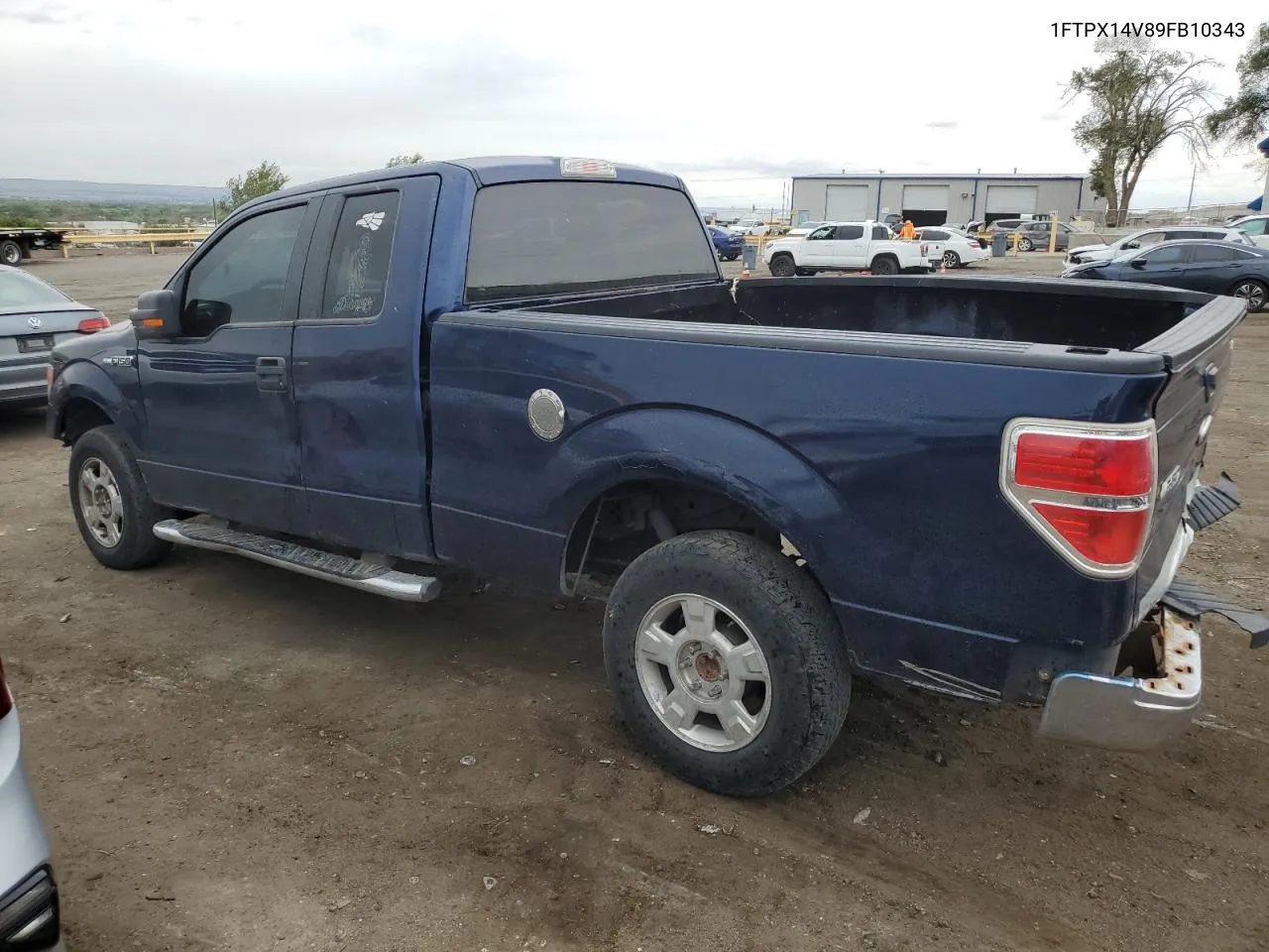 1FTPX14V89FB10343 2009 Ford F150 Super Cab