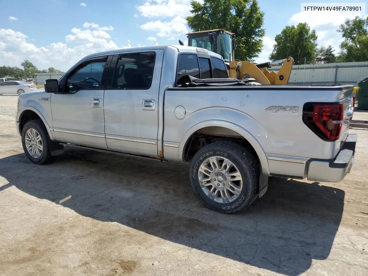 2009 Ford F150 Supercrew VIN: 1FTPW14V49FA78901 Lot: 69937744