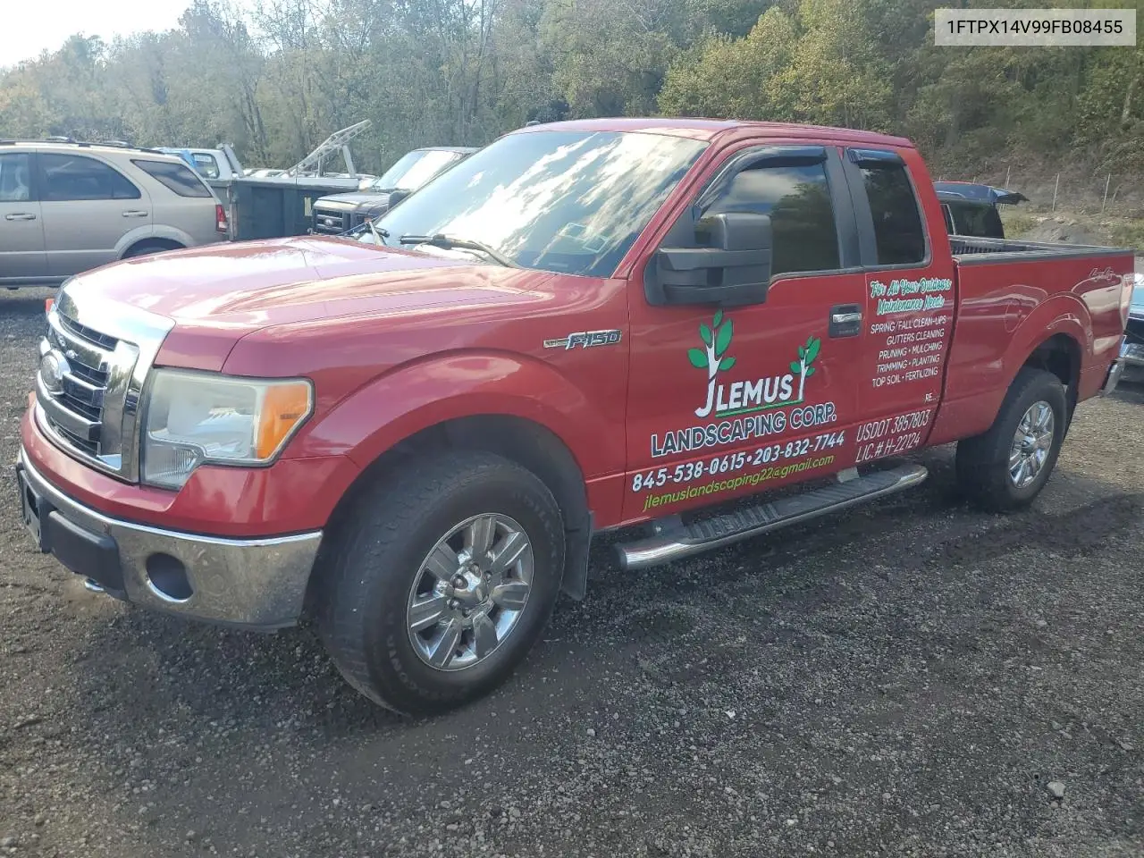 1FTPX14V99FB08455 2009 Ford F150 Super Cab