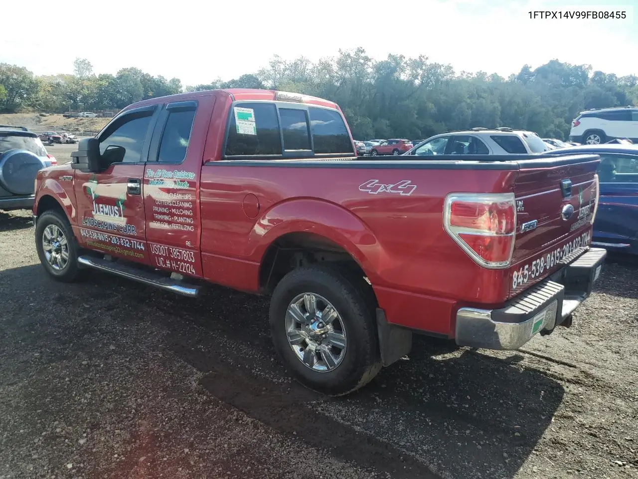 1FTPX14V99FB08455 2009 Ford F150 Super Cab