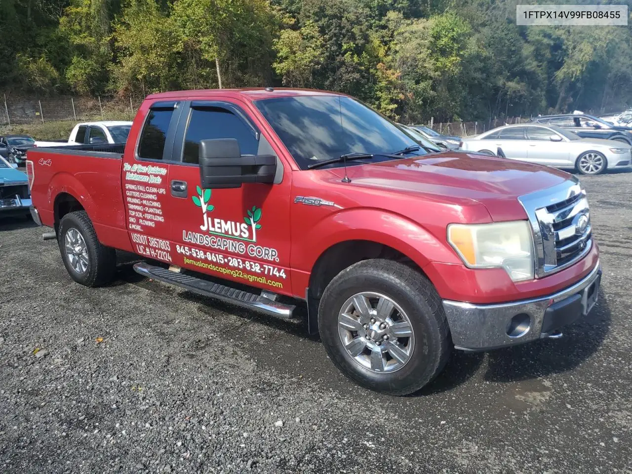1FTPX14V99FB08455 2009 Ford F150 Super Cab