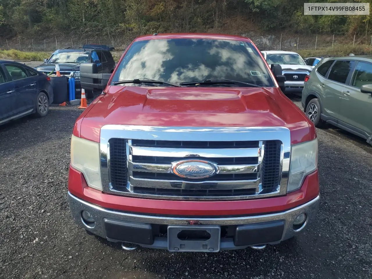 1FTPX14V99FB08455 2009 Ford F150 Super Cab