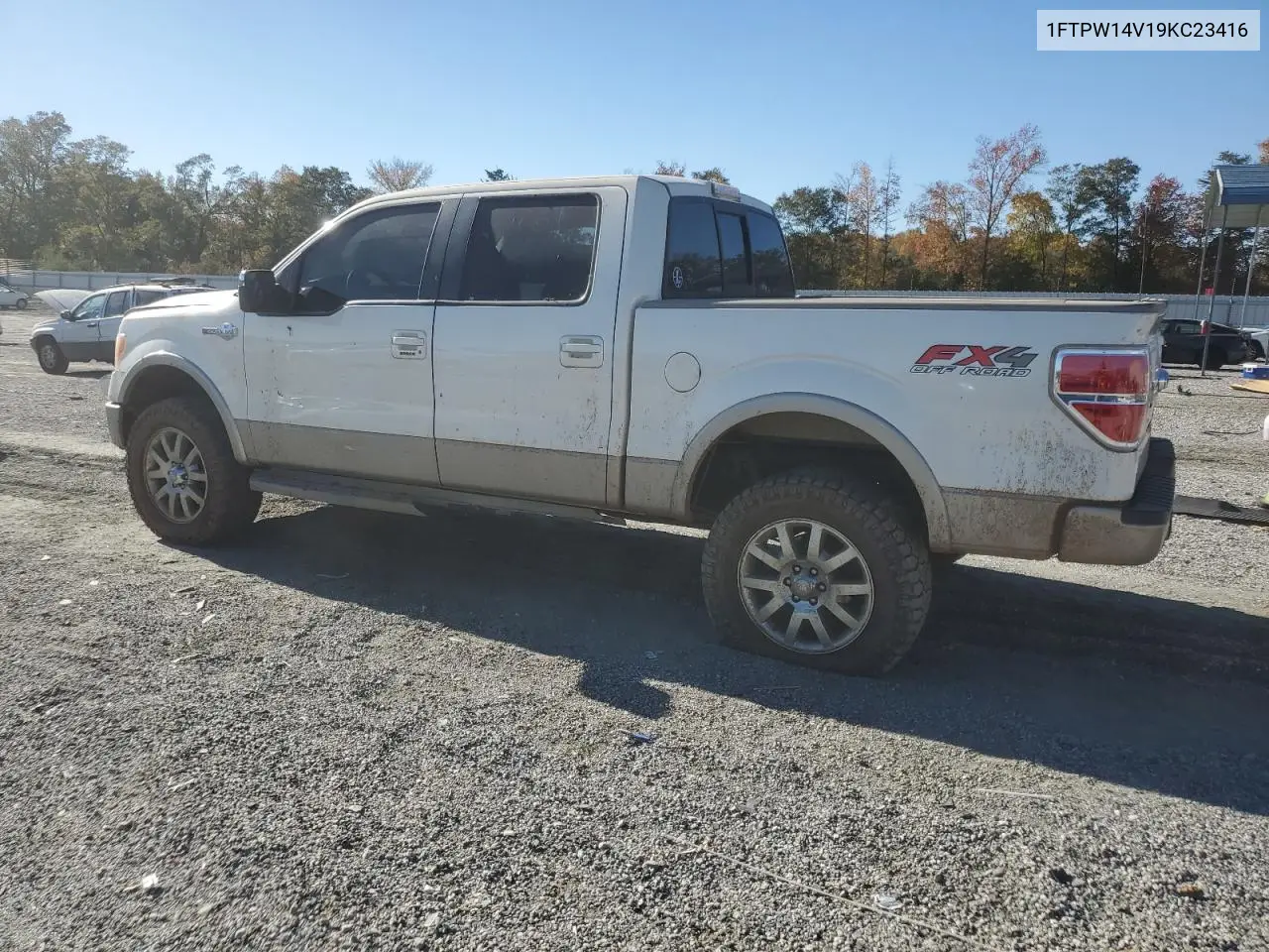 1FTPW14V19KC23416 2009 Ford F150 Supercrew