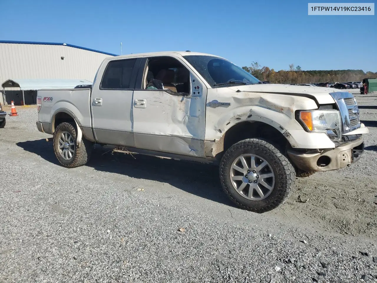 1FTPW14V19KC23416 2009 Ford F150 Supercrew
