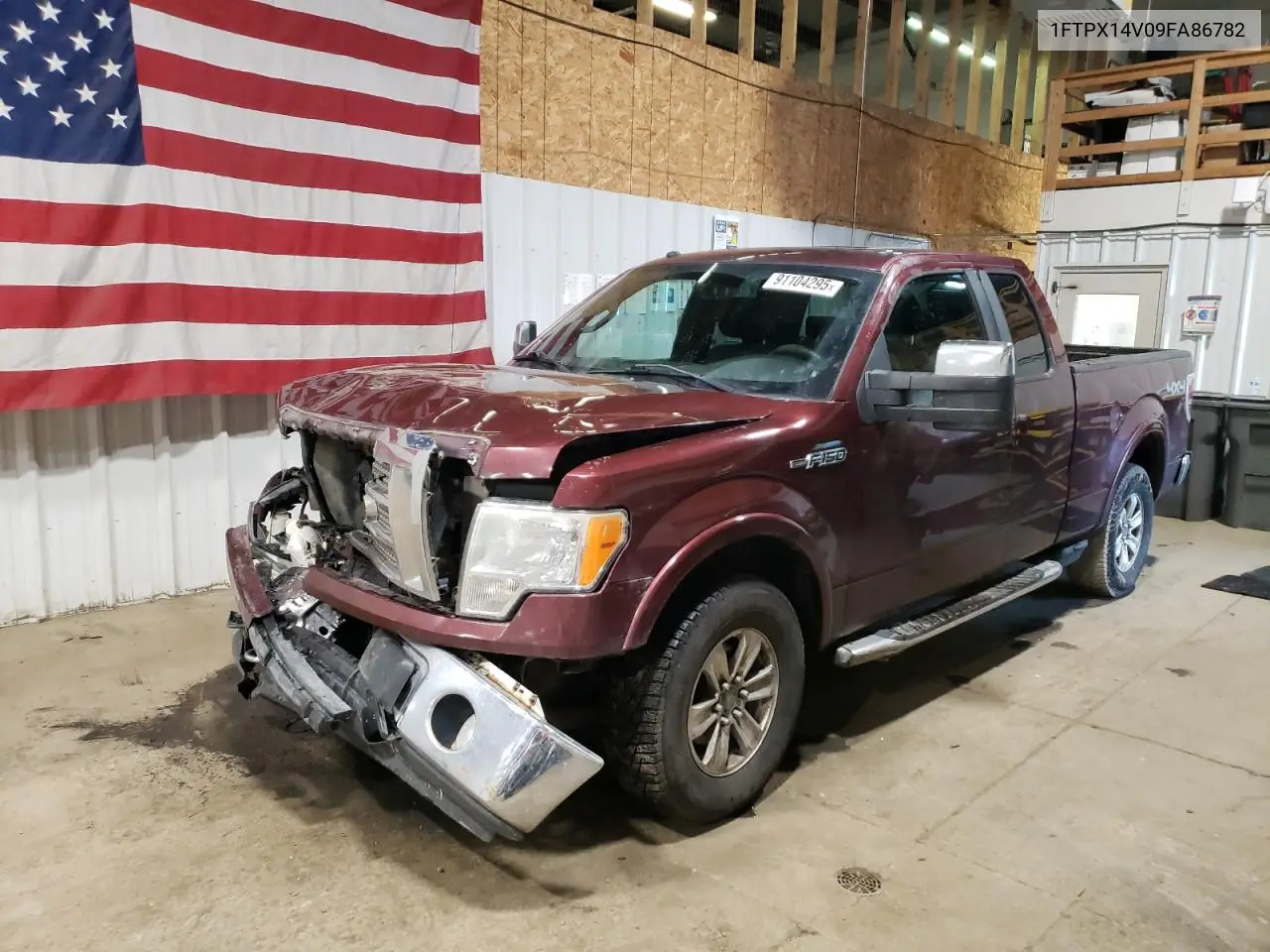 1FTPX14V09FA86782 2009 Ford F150 Super Cab
