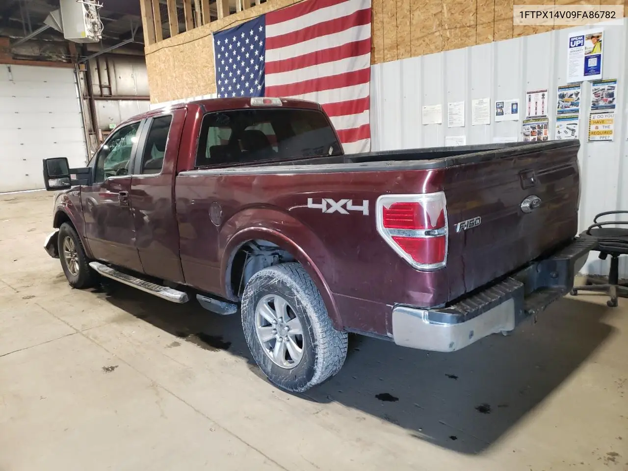 1FTPX14V09FA86782 2009 Ford F150 Super Cab