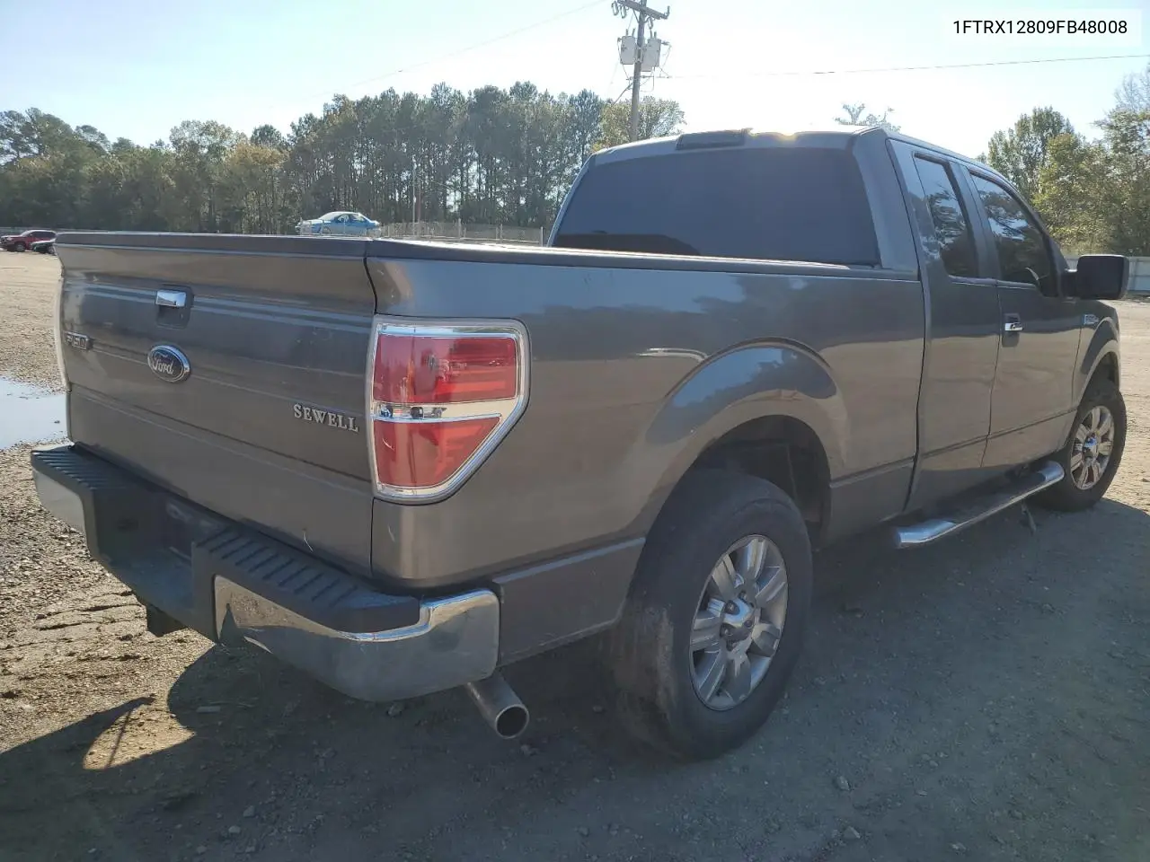 1FTRX12809FB48008 2009 Ford F150 Super Cab