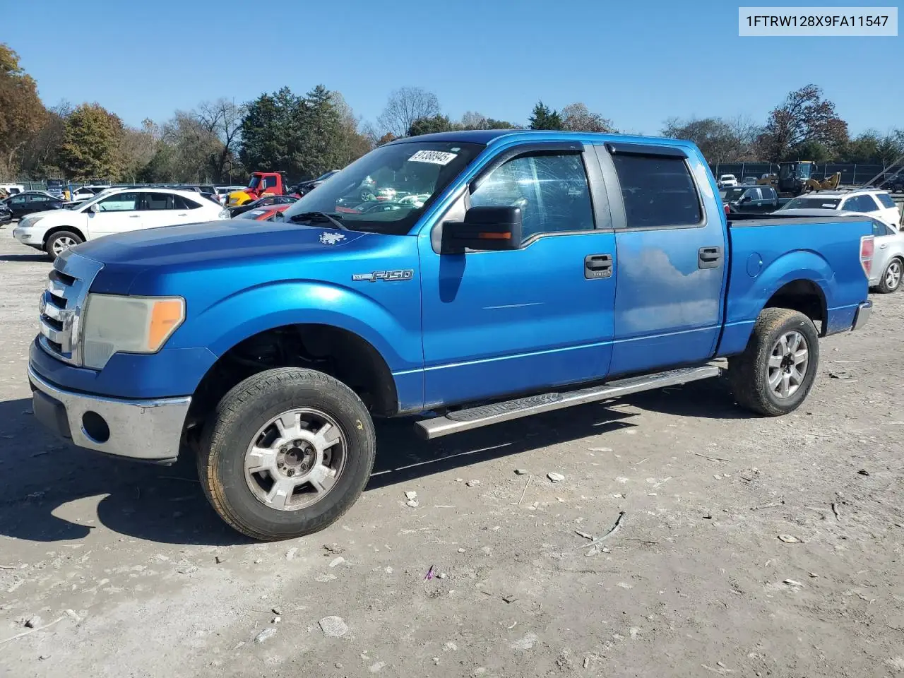 1FTRW128X9FA11547 2009 Ford F150 Supercrew