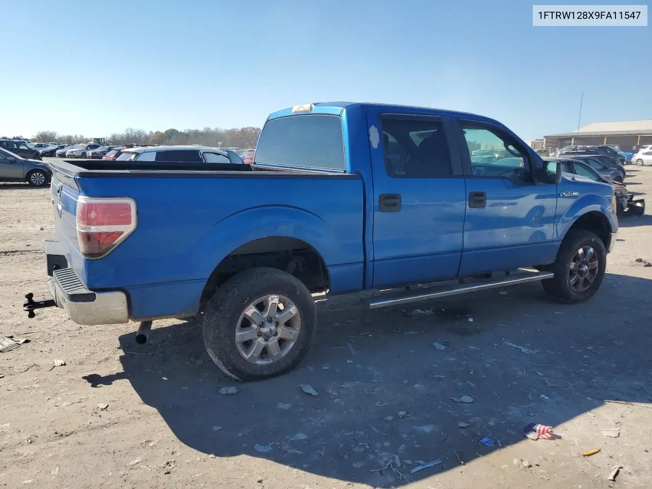 1FTRW128X9FA11547 2009 Ford F150 Supercrew