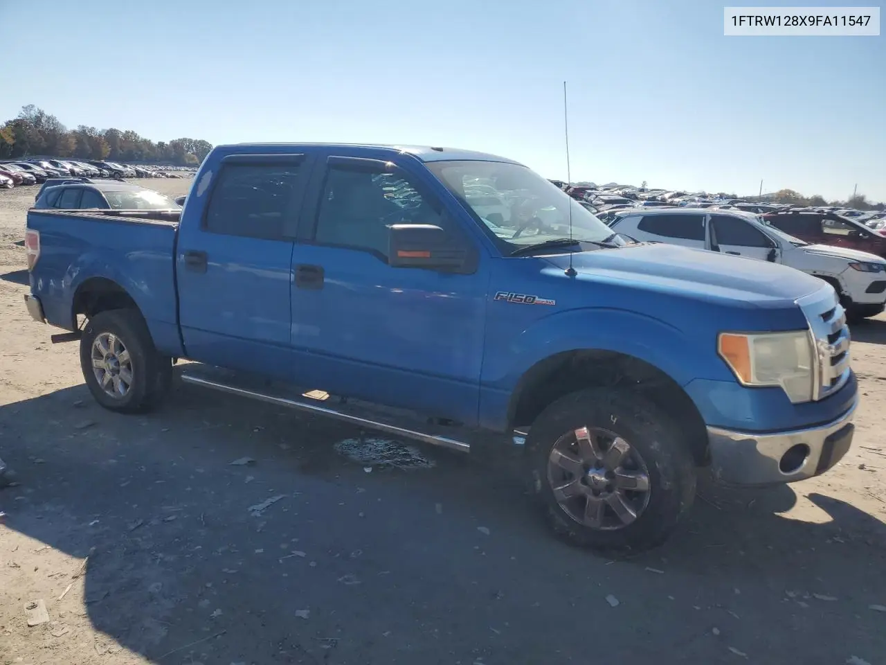 1FTRW128X9FA11547 2009 Ford F150 Supercrew