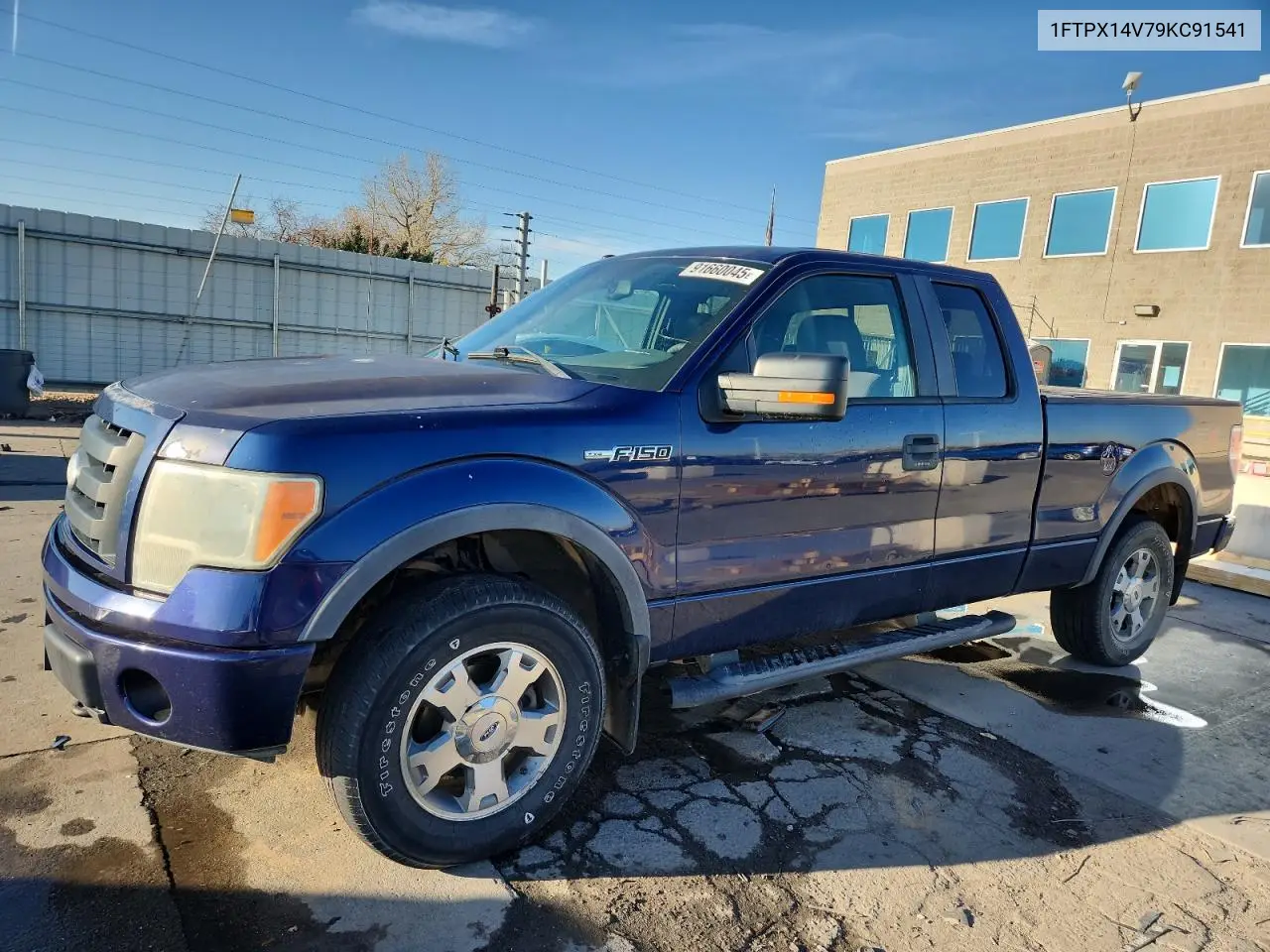 1FTPX14V79KC91541 2009 Ford F150 Super Cab
