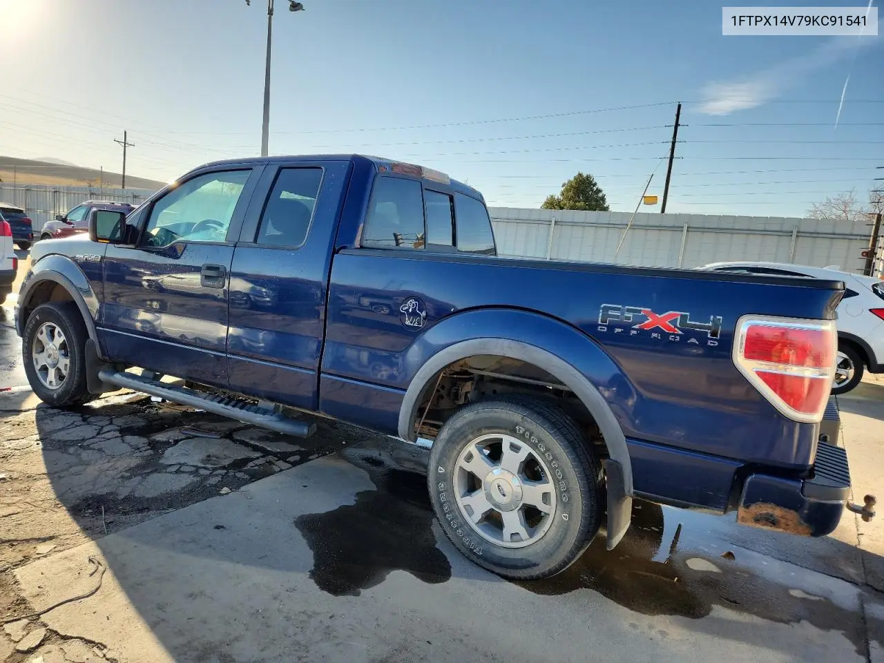 1FTPX14V79KC91541 2009 Ford F150 Super Cab