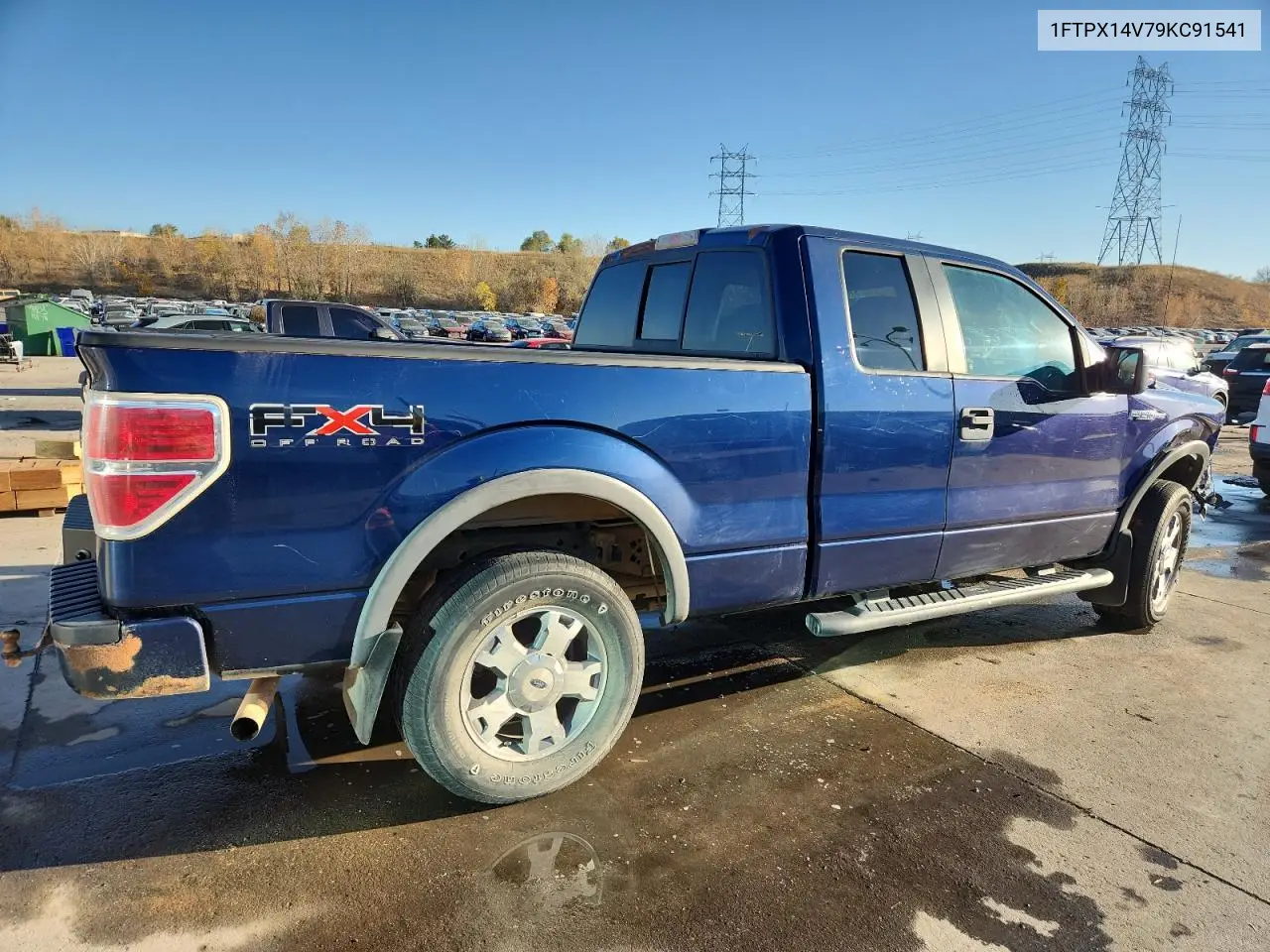 1FTPX14V79KC91541 2009 Ford F150 Super Cab