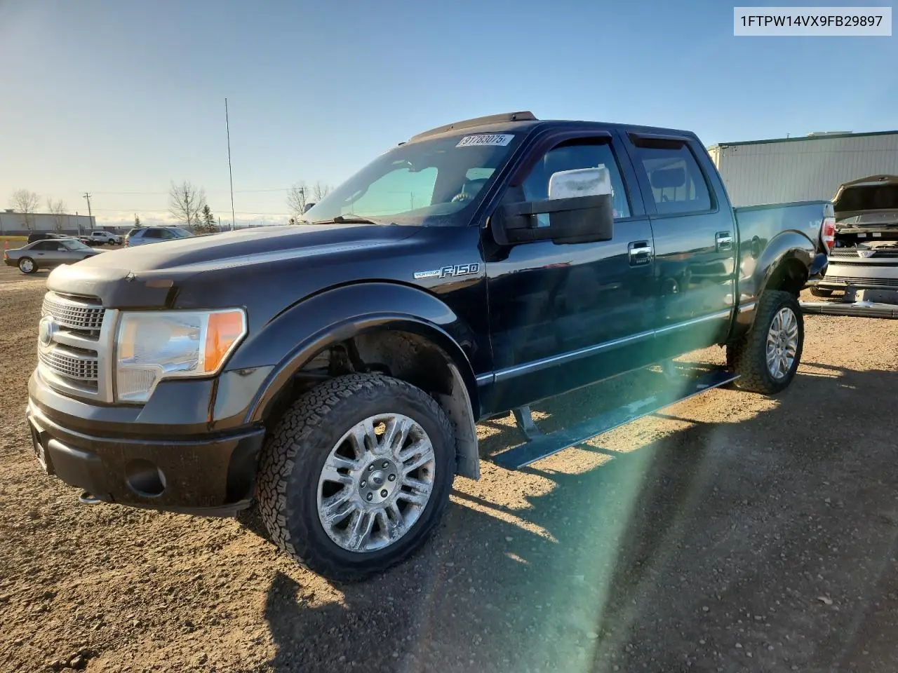 1FTPW14VX9FB29897 2009 Ford F150 Supercrew