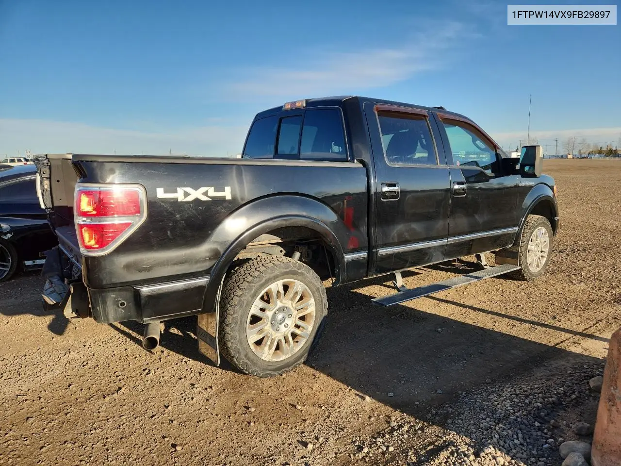 1FTPW14VX9FB29897 2009 Ford F150 Supercrew