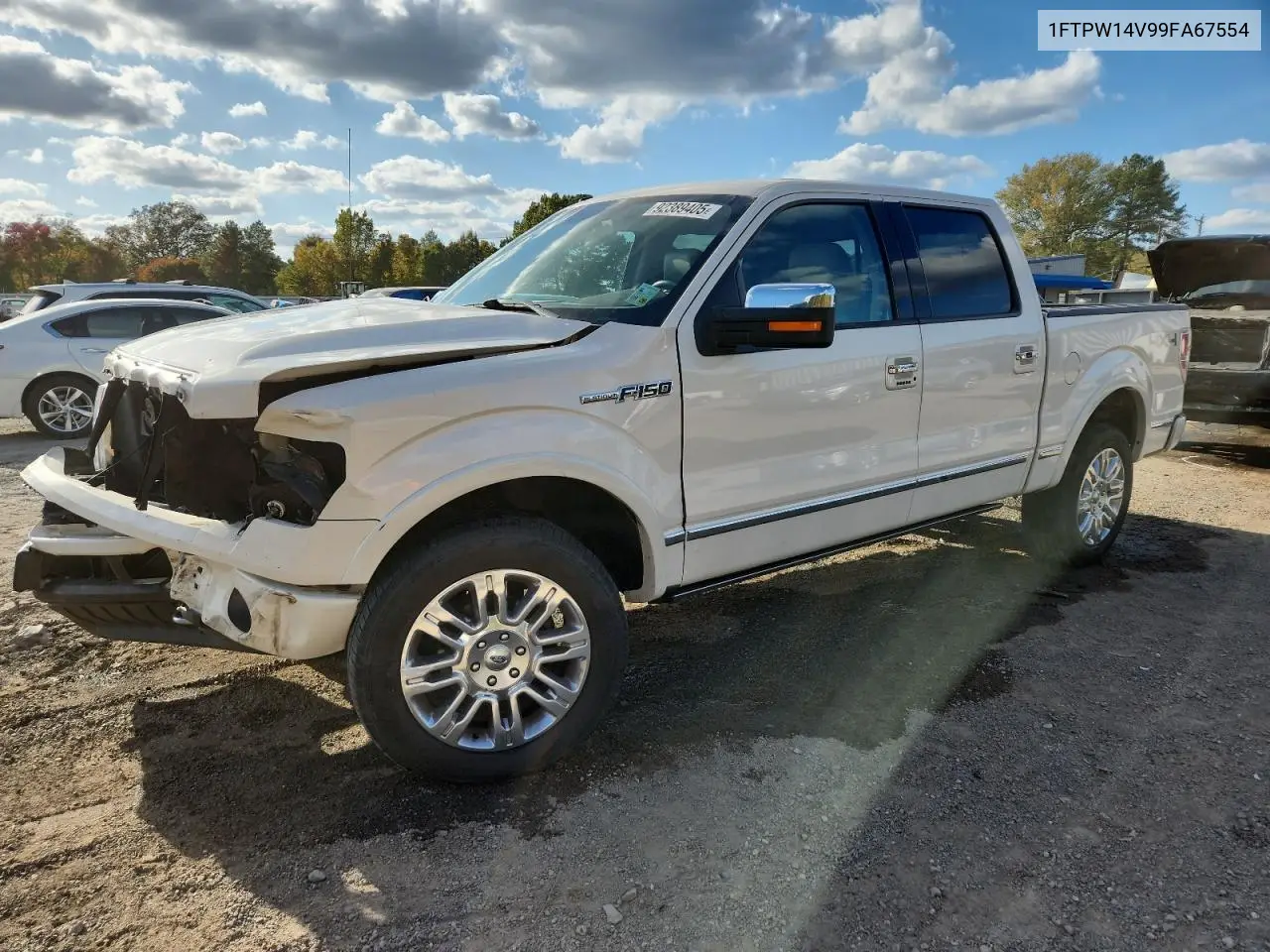 1FTPW14V99FA67554 2009 Ford F150 Supercrew