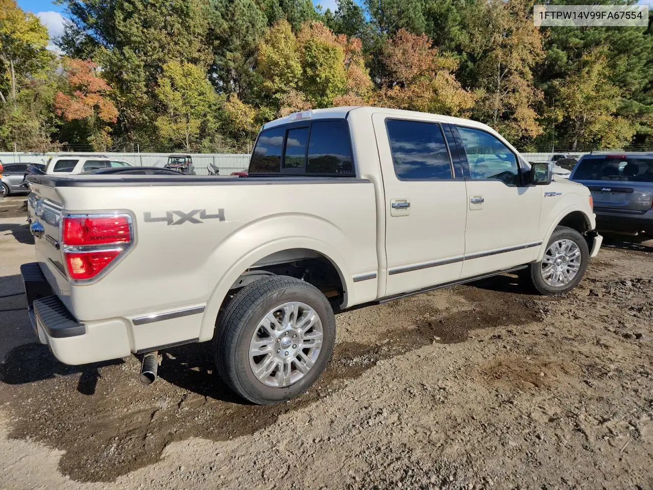 1FTPW14V99FA67554 2009 Ford F150 Supercrew