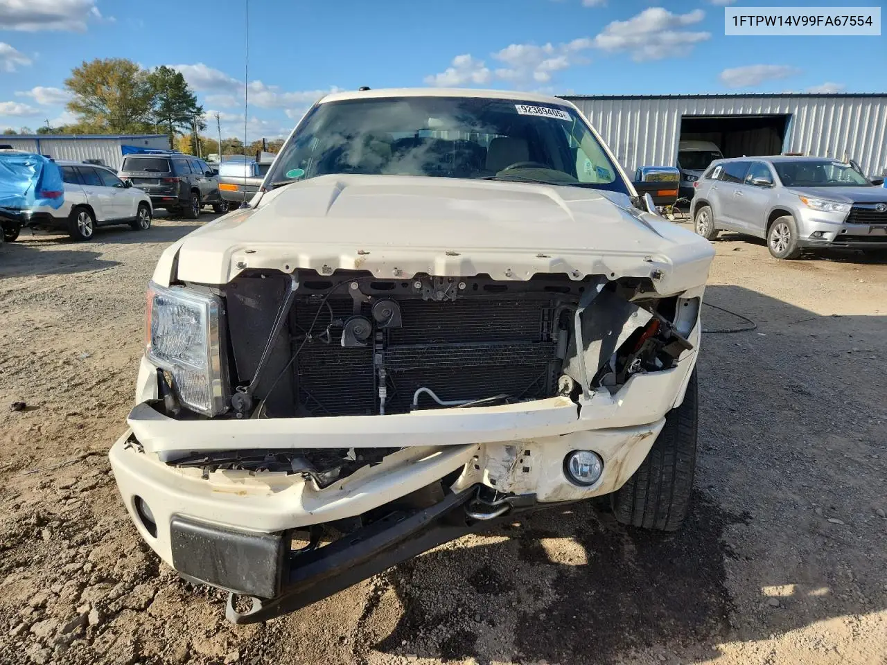1FTPW14V99FA67554 2009 Ford F150 Supercrew