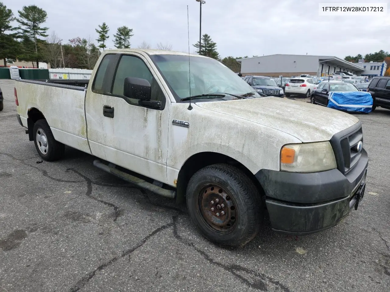 1FTRF12W28KD17212 2009 Ford F150