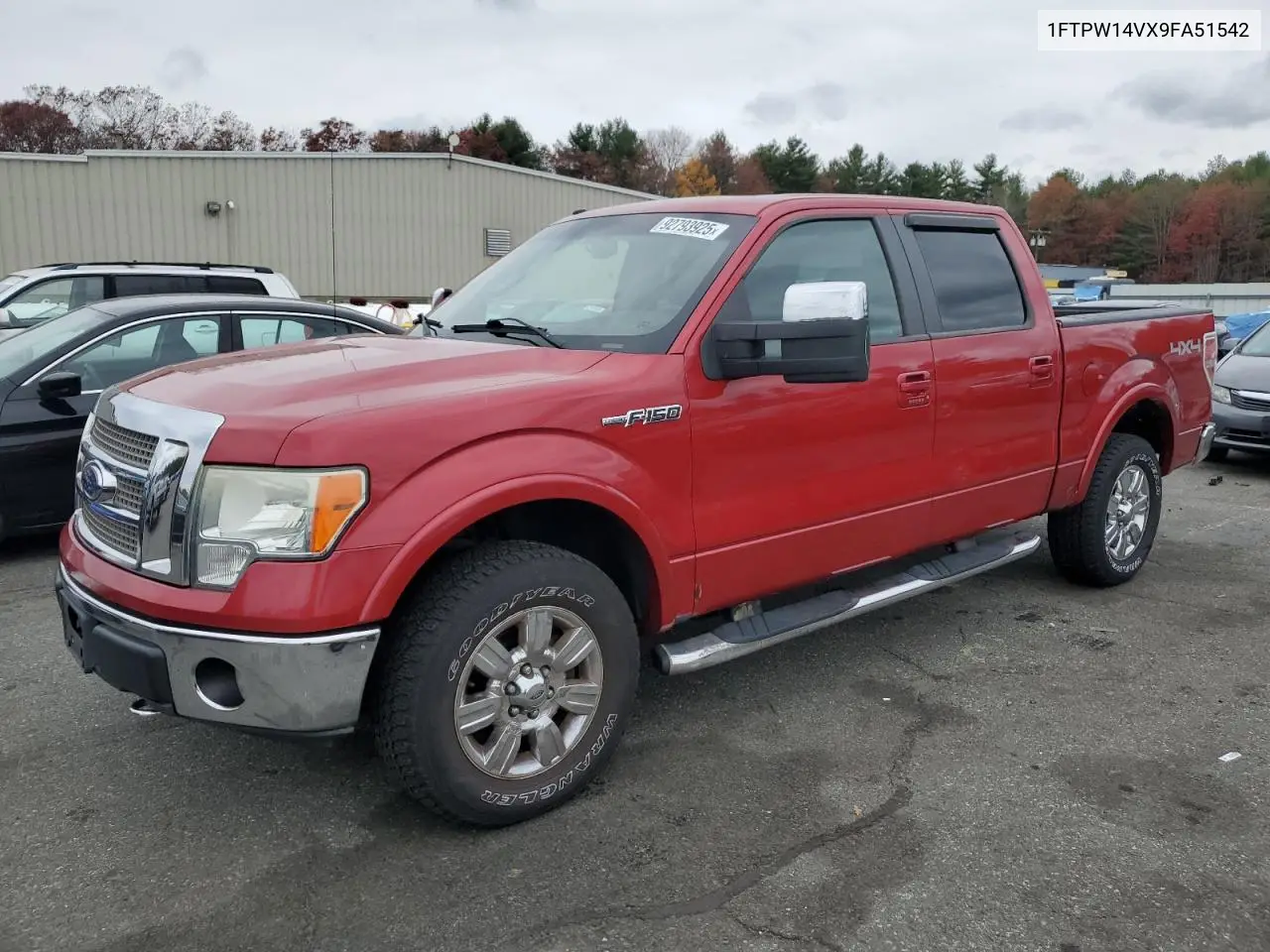 1FTPW14VX9FA51542 2009 Ford F150 Supercrew