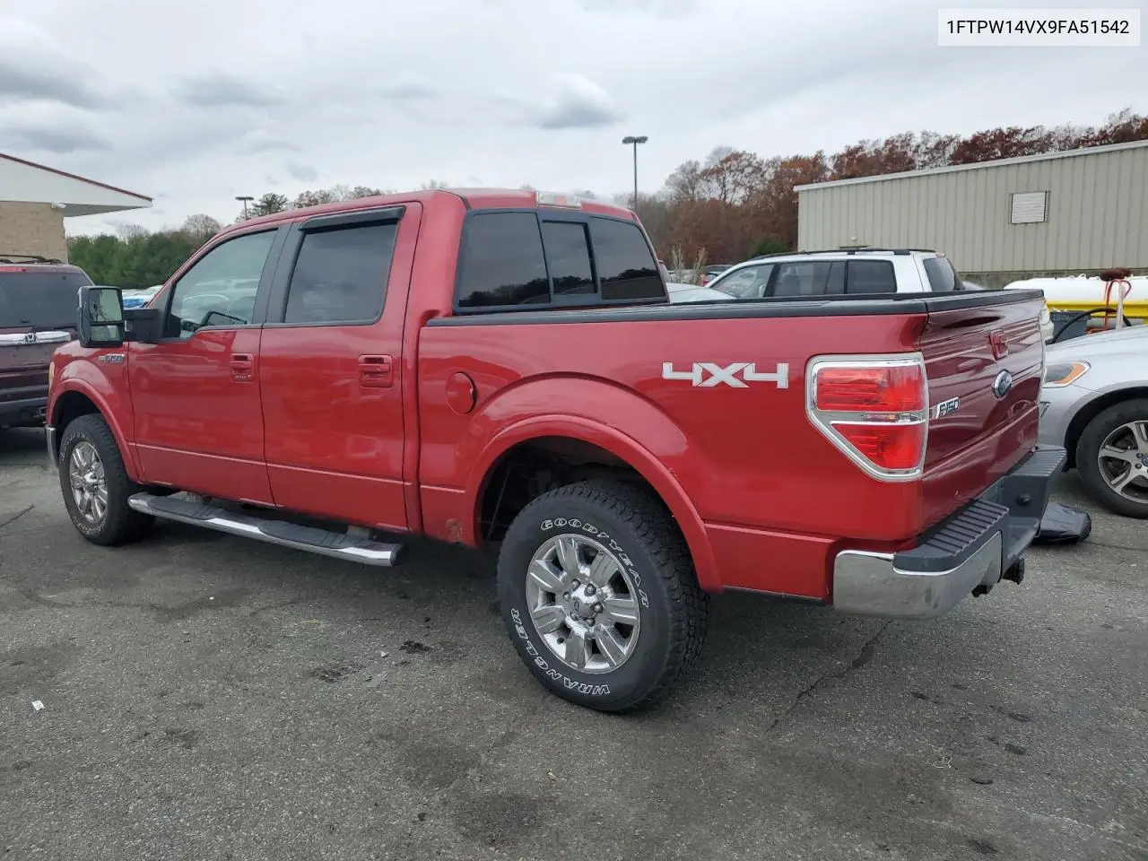 1FTPW14VX9FA51542 2009 Ford F150 Supercrew