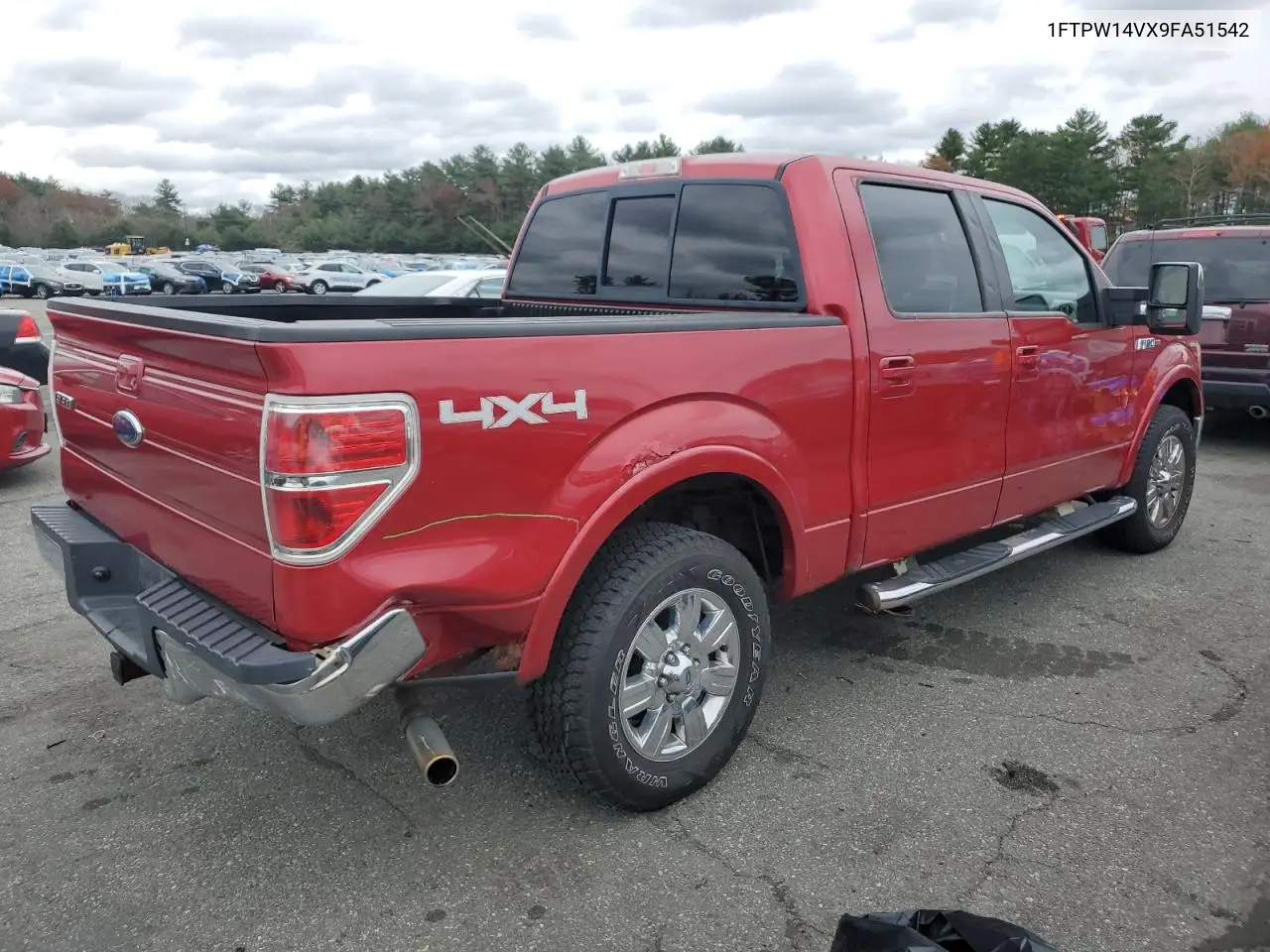 1FTPW14VX9FA51542 2009 Ford F150 Supercrew
