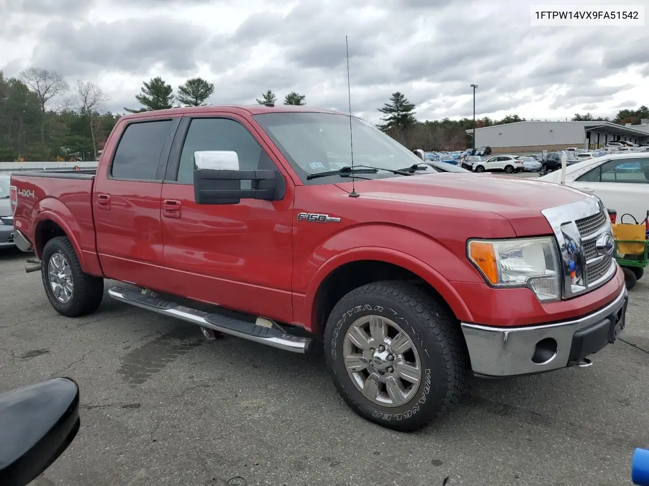 1FTPW14VX9FA51542 2009 Ford F150 Supercrew